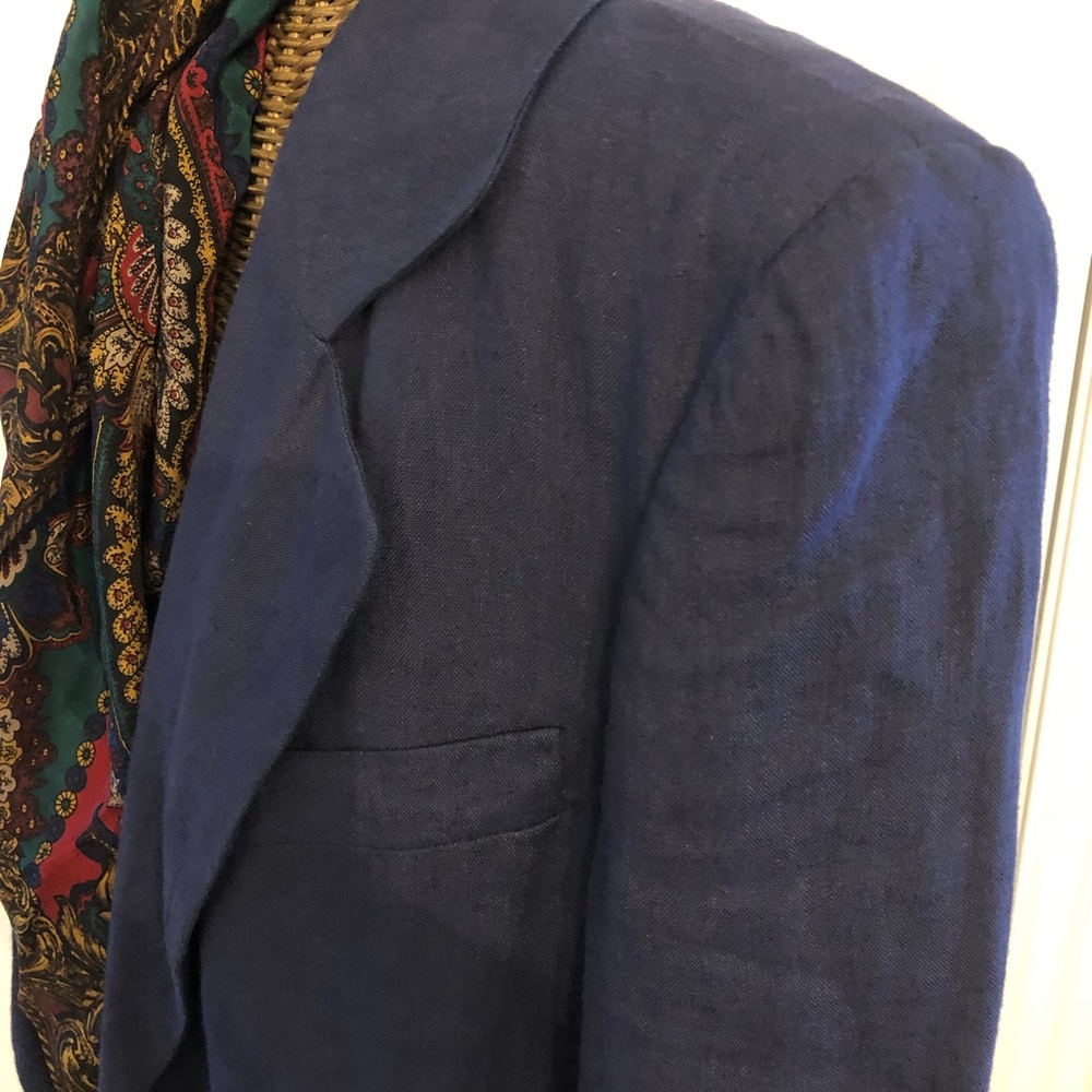 Linen Jacket , size M - Picture 3 of 13